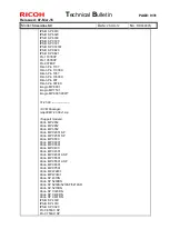 Предварительный просмотр 68 страницы Ricoh Streamline NX Technical Bulletin