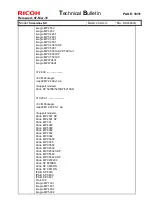 Предварительный просмотр 69 страницы Ricoh Streamline NX Technical Bulletin