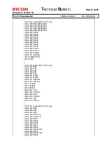 Предварительный просмотр 73 страницы Ricoh Streamline NX Technical Bulletin