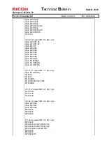 Предварительный просмотр 77 страницы Ricoh Streamline NX Technical Bulletin