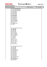 Предварительный просмотр 81 страницы Ricoh Streamline NX Technical Bulletin