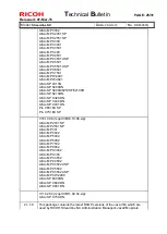 Предварительный просмотр 84 страницы Ricoh Streamline NX Technical Bulletin