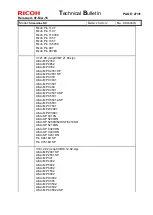 Предварительный просмотр 86 страницы Ricoh Streamline NX Technical Bulletin