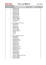 Предварительный просмотр 88 страницы Ricoh Streamline NX Technical Bulletin