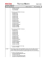 Предварительный просмотр 89 страницы Ricoh Streamline NX Technical Bulletin