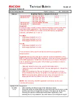 Предварительный просмотр 92 страницы Ricoh Streamline NX Technical Bulletin