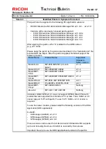 Предварительный просмотр 93 страницы Ricoh Streamline NX Technical Bulletin