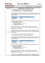 Предварительный просмотр 96 страницы Ricoh Streamline NX Technical Bulletin