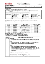 Предварительный просмотр 98 страницы Ricoh Streamline NX Technical Bulletin