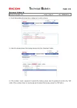 Предварительный просмотр 112 страницы Ricoh Streamline NX Technical Bulletin