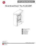 Ricoh StreamPunch Pro Operation & Instruction Manual preview