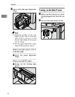 Предварительный просмотр 22 страницы Ricoh TC-II Operating Instructions Manual