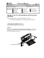 Preview for 2 page of Ricoh TH-C1 Technical Bulletin