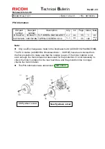 Preview for 76 page of Ricoh TH-C1 Technical Bulletin