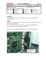 Preview for 94 page of Ricoh TH-C1 Technical Bulletin