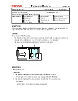 Preview for 114 page of Ricoh TH-C1 Technical Bulletin