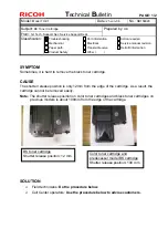 Preview for 129 page of Ricoh TH-C1 Technical Bulletin