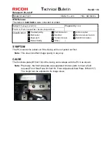 Preview for 168 page of Ricoh TH-C1 Technical Bulletin