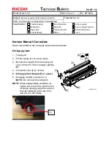 Preview for 201 page of Ricoh TH-C1 Technical Bulletin