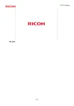 Preview for 149 page of Ricoh Ti-P1 Service Training