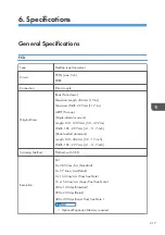 Предварительный просмотр 219 страницы Ricoh Type M12 Field Service Manual