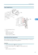 Предварительный просмотр 437 страницы Ricoh V-C3 D081 Field Service Manual