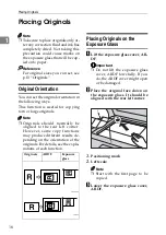 Предварительный просмотр 22 страницы Ricoh VB2807800 Operating Instructions Copy Reference