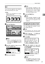 Предварительный просмотр 35 страницы Ricoh VB2807800 Operating Instructions Copy Reference