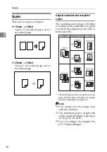 Предварительный просмотр 36 страницы Ricoh VB2807800 Operating Instructions Copy Reference