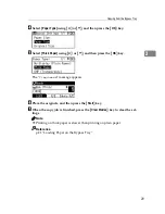 Предварительный просмотр 39 страницы Ricoh VD0107571 Operating Instructions Manual