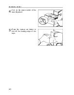 Предварительный просмотр 133 страницы Ricoh VT2250 Operator'S Manual