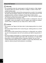 Preview for 4 page of Ricoh WG-5 GPS Operating Manual