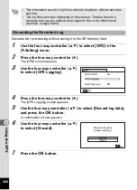 Preview for 208 page of Ricoh WG-5 GPS Operating Manual