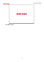 Предварительный просмотр 85 страницы Ricoh Y024 Service Training