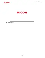 Предварительный просмотр 54 страницы Ricoh Y033 Service Training