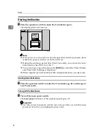 Preview for 22 page of Ricon Aficio 1502 Operation Instruction Manual