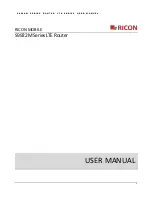 Preview for 1 page of Ricon S9922M User Manual