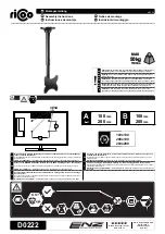 ricoo ENZ D0222 Assembly Instructions Manual preview