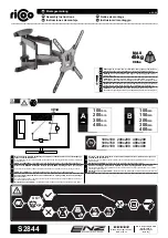 ricoo ENZ S2844 Assembly Instructions Manual предпросмотр