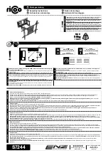 Preview for 1 page of ricoo ENZ S7244 Assembly Instructions Manual