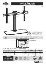 Предварительный просмотр 1 страницы ricoo F307-XL Installation Manual