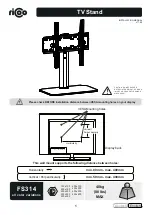 Предварительный просмотр 9 страницы ricoo FS314 Installation Manual