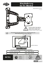 Предварительный просмотр 1 страницы ricoo S0722 Installation Manual