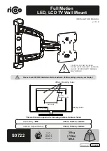 Предварительный просмотр 14 страницы ricoo S0722 Installation Manual