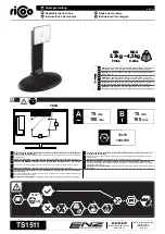 ricoo TS1511 Assembly Instructions предпросмотр