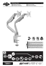 ricoo TS8811 Assembly Instructions Manual предпросмотр