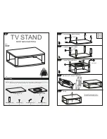 Preview for 2 page of ricoo TV Stand Assembly Instructions