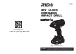 RIDA RCW787-1A Manual preview