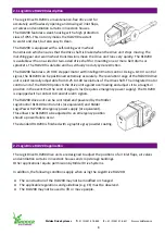 Предварительный просмотр 3 страницы Ridder 507501 Product Manual