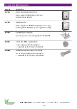 Предварительный просмотр 26 страницы Ridder 507501 Product Manual